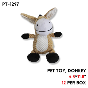 Pet Toy, Donkey 11.8"x4.3"