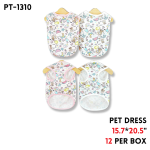 Pet Dress, 2 Colors, 15.7”x20.5"