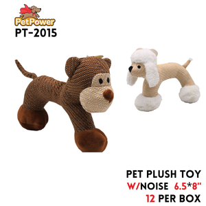Pet Plush toy 6.5x8"