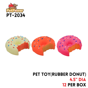 Pet Toy (Plastic Donuts) 4.5" diameters