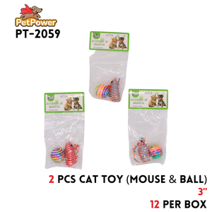 Pet Toys 2pcs Cat
