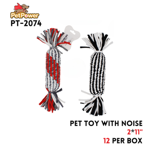 Pet Toy with whizzle 11" x 2" wide