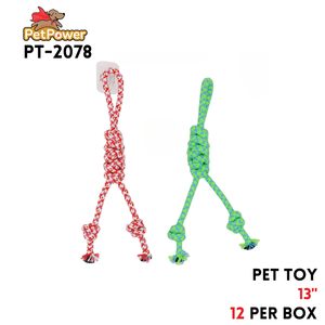 Pet Toy Assorted Colors 13"