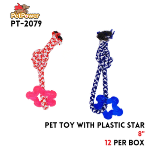 Pet Toy assorted colors 8"