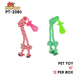 Pet Toy Assorted Colors 12"