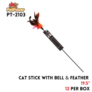 19.5" Cat Stick With bell