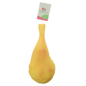 Pet Toy, Chicken Leg, 10.8"x5.1",Vinyl