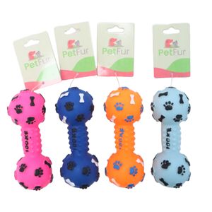 Pet Toy, Bone, 6.7"x2.4",Vinyl,4 colors Assted