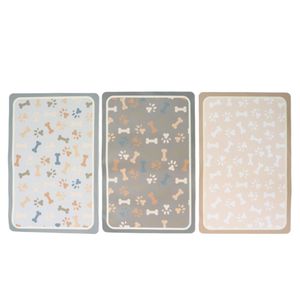 Pet Pad, 17.7"x11.8", PVC, 3 colors Assted