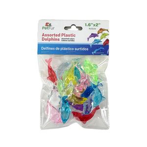 Plastic Dophin Mixed 1.6"-2",50G,Plastic