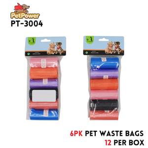 Pet Waste Bag (6 Bag Rolls)