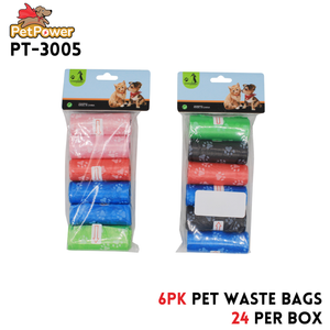 Pet Waste Bag (6 Bag Rolls)