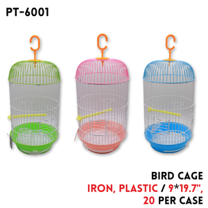 Bird Cage 9"x19.7", Iron+Plastic