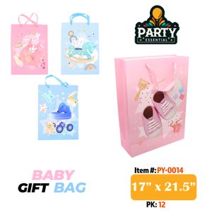 17"x21.5X6.5" Baby Gift Bag
