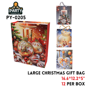 Christmas Gift Bag Large 16.6"x12.2"x5"