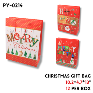 Gift Bag  10.2"x4.7"x13"