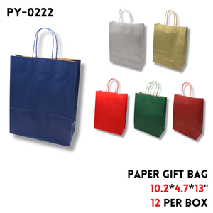 gift bags in Kraft paper 9.8"x13"x4.7"