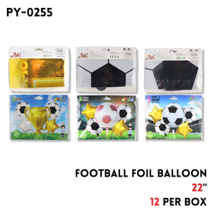 Football foil balloon 22"