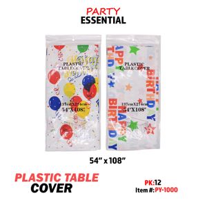 54"x108" Table Cover, PE PT-1000