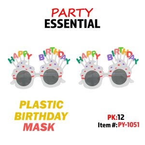 Plastic Birthday Mask