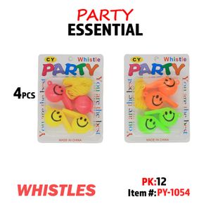 4pcs Whistles