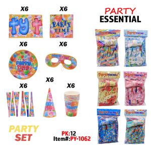 Party Bag Set Mulit -Value 7 Design