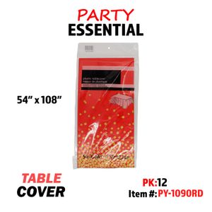 Plastic Table Cloth 54x108"