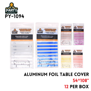 Foil Table Cloth 54x108"