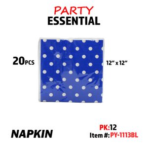 20pcs 12??x12"Napkin Blueg