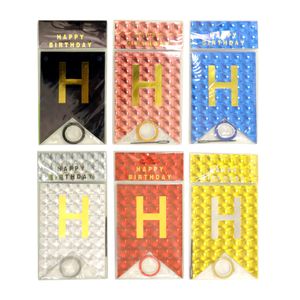 Glitter Foil Happy Birthday banner