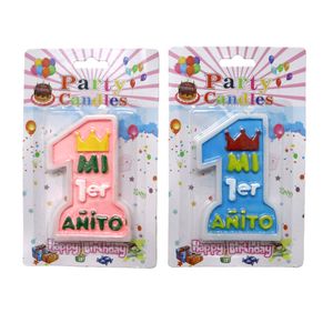 First Birthday Candle/Spanish