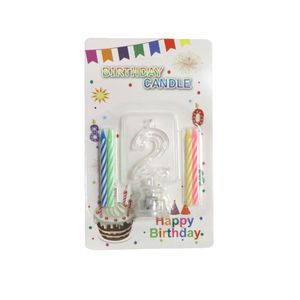 Flashing Number 2 Candle Holder