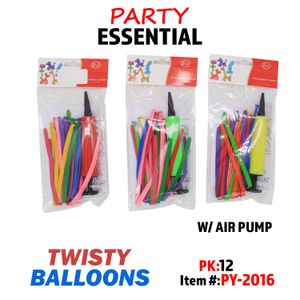 Twisty Balloons w/Air Pump