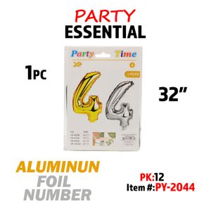 32"Aluminum Balloon Number 4