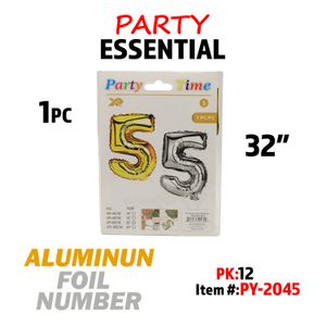 32"Aluminum Balloon Number 5