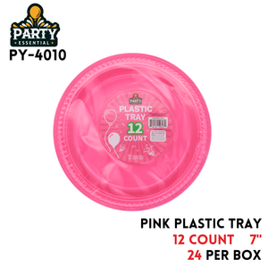 Plastic Tray 12Count 7Inch