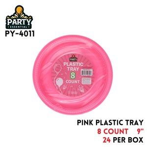 Plastic Tray 8 Count 9‘’