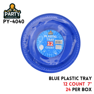 12pcs 7-inch Disc, D7"??H0.6" PS, Bluee