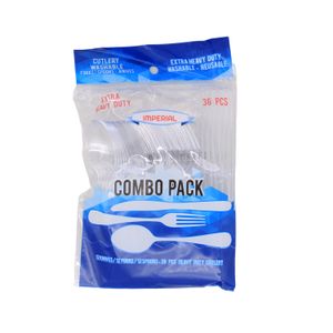 36pcs Extra Heavy Combo Clear