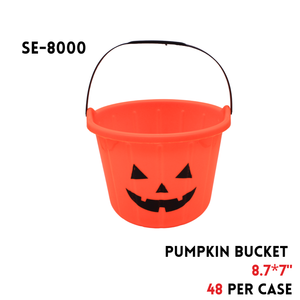 HALLOWEEN BUCKET 8.7"x7" , PP