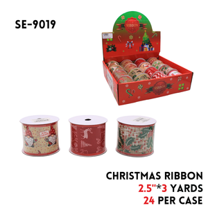 Christmas Ribbon 2.5"x3 yards