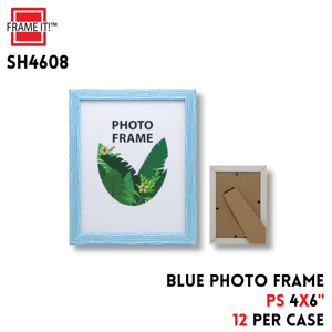 PS Photo Frame 4x6" Blue