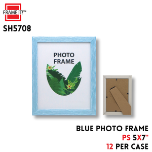 PS Photo Frame 5x7" Blue
