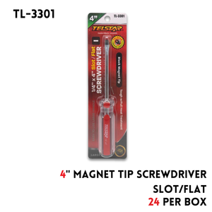 Slotted (1/4x4") Magnet Tip Screwdriver