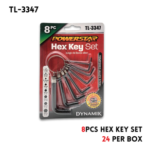 8pcs Hex Key Set
