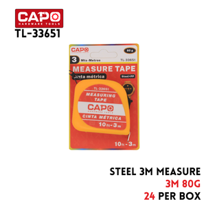 3M Tape Measure, 3M, PP+Steel, 80g
