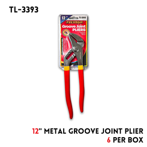 12"Metal Groove Join Plier, A3 Type,  Red Handle