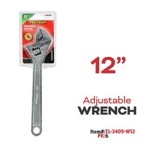 12"Adjustable Wrench