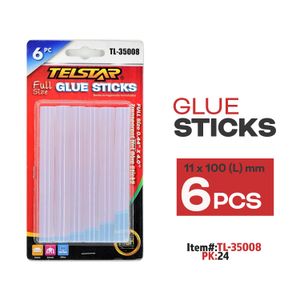 6Pcs Glue Sticks,11x100mm