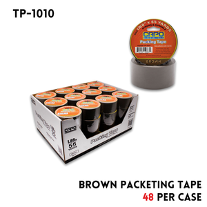 Brown Packeting Tape 1.8"X55